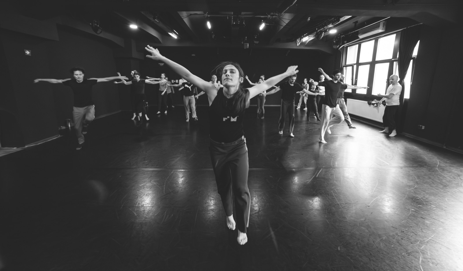teaching a movement class